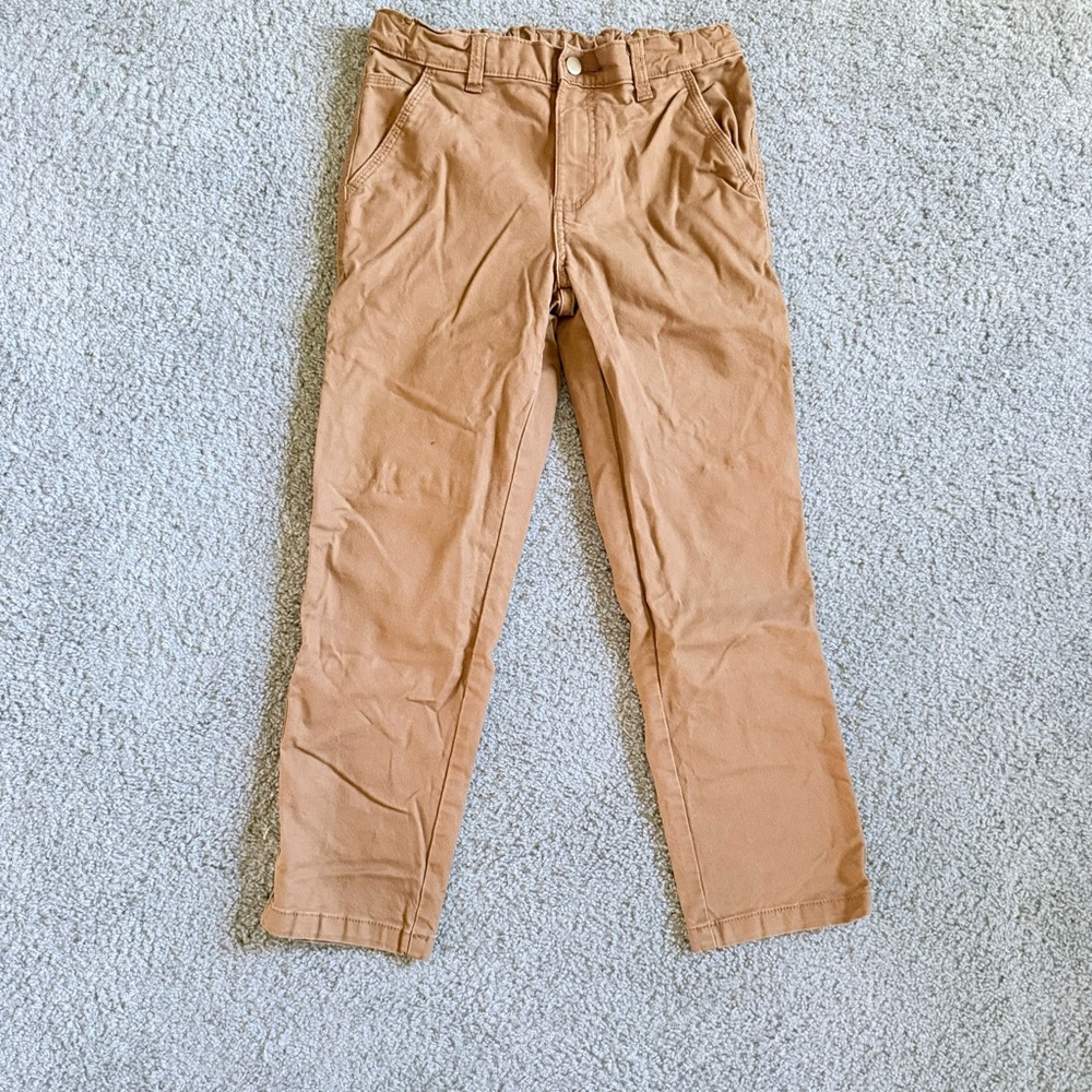 Boys's Tan Carpenter Pants